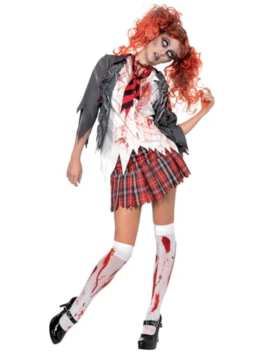 Déguisement Écolière Zombie Femme Halloween