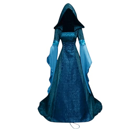 Générique Robe Vampire Renaissance Manches Longues Femme