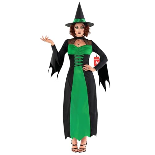 Morph Déguisement Sorcière Femme Halloween Adulte